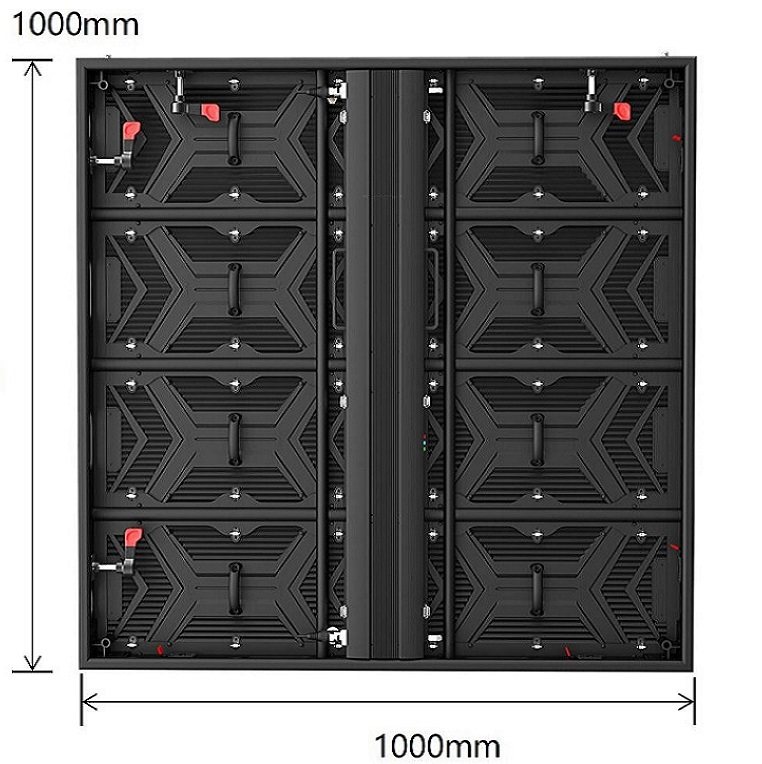OT-series 1000*1000mm /1000*750mm /1000*500mm LED Cabinet for DOOH